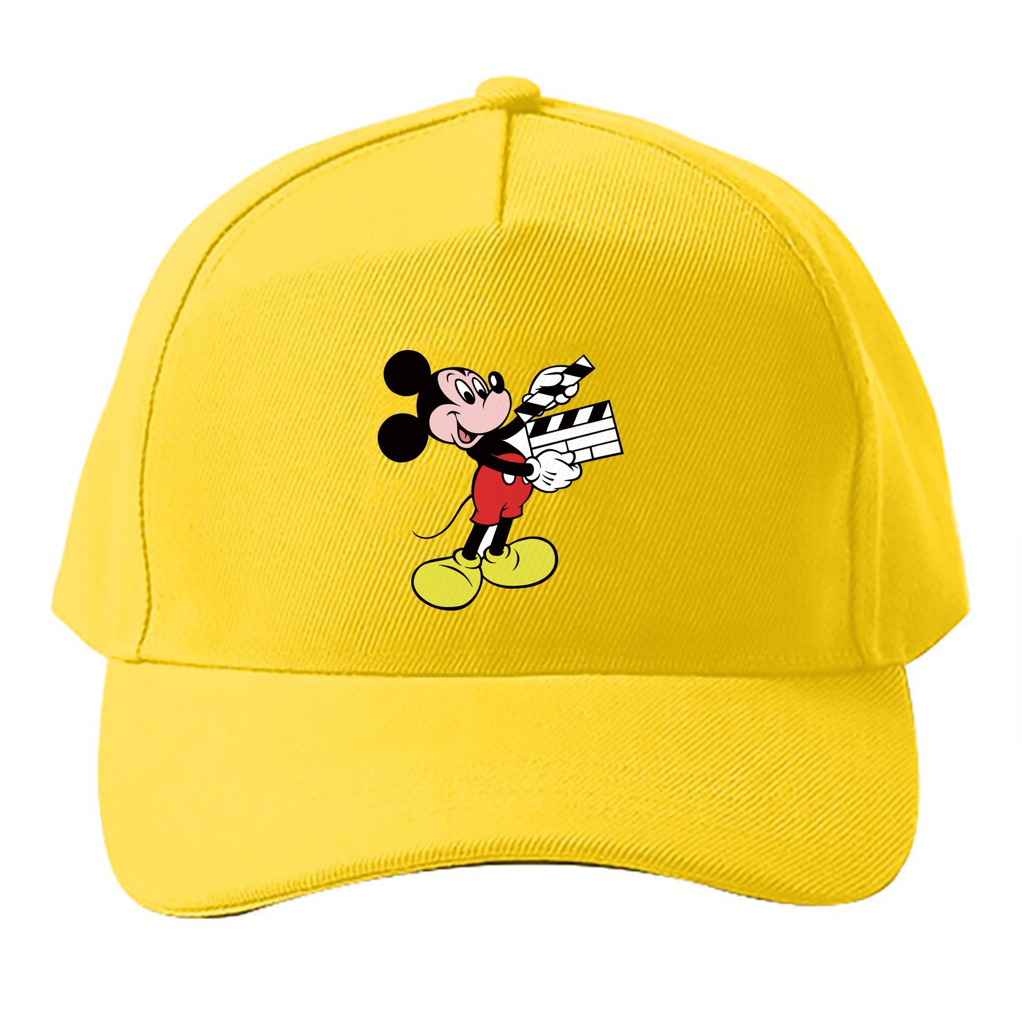 （画像用） ミッキーマウス Mickey Mouse ベースボールキャップ 綿100％ 男女兼用 帽子 スポーツ
